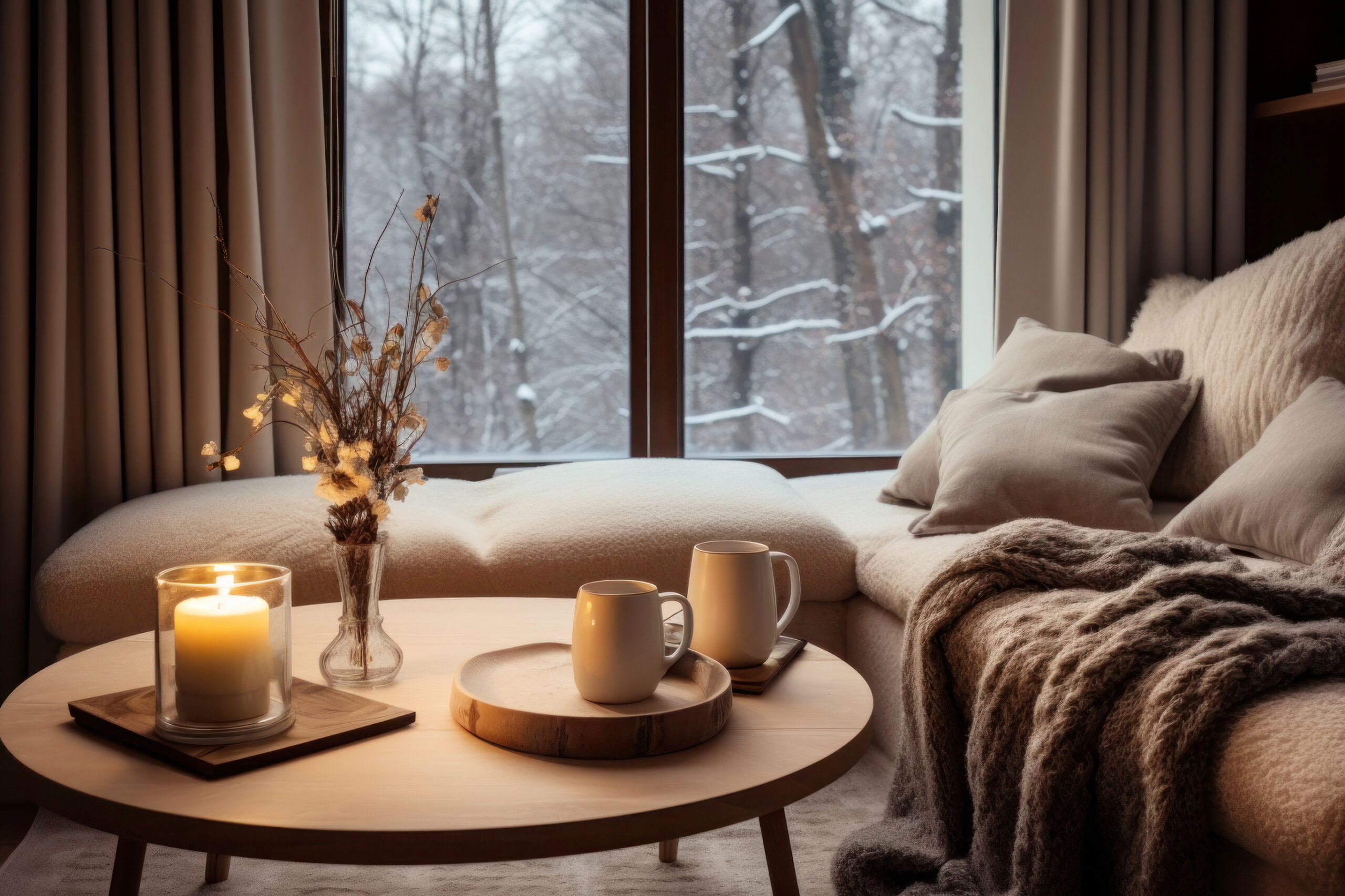 Winter Energy Saving Tips For Your Home | The Right Window Coverings Help You Save Money | Custom Curtains, Blinds & Plantation Shutters In Melbourne