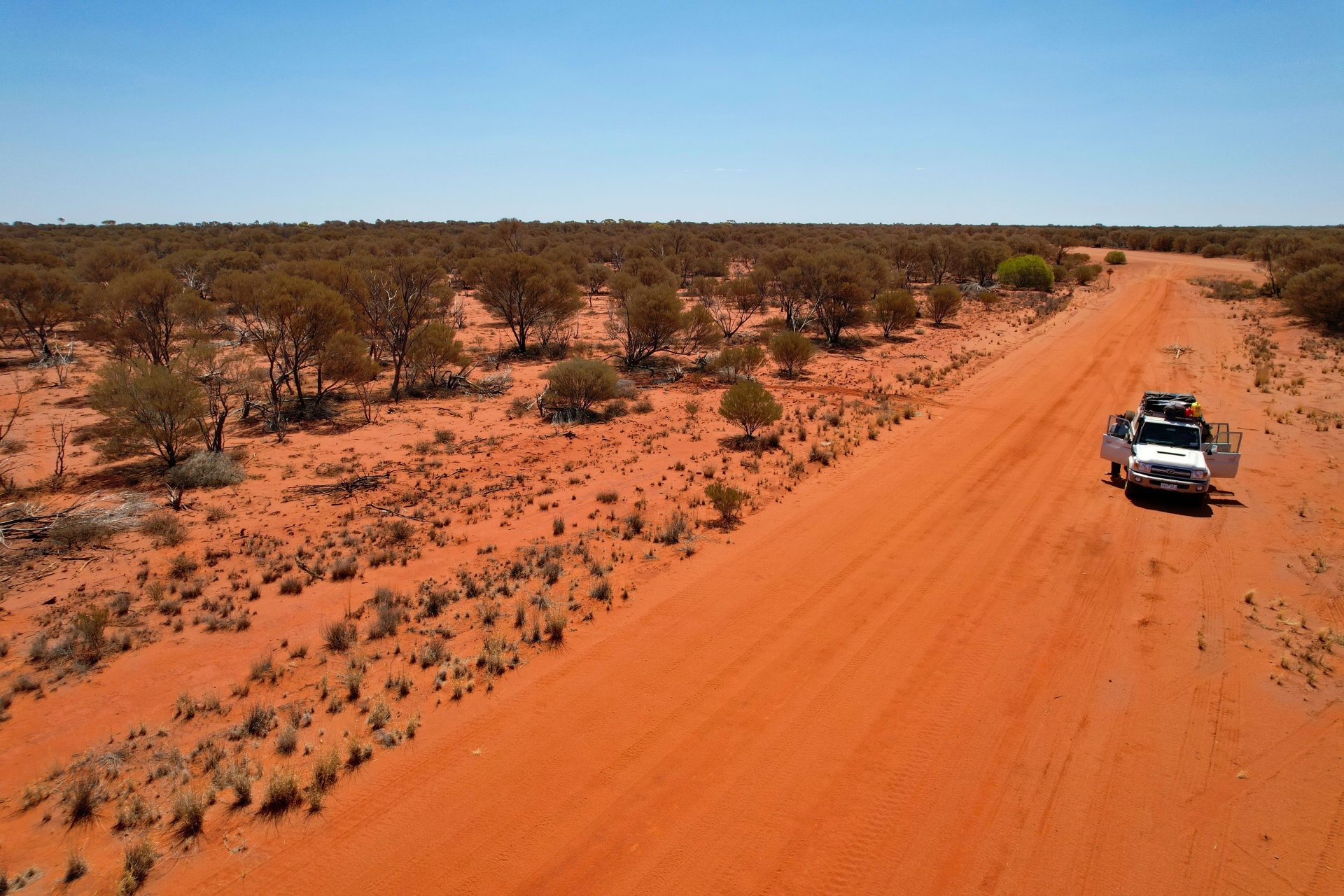 Rugged outback landscape of the Australian continent