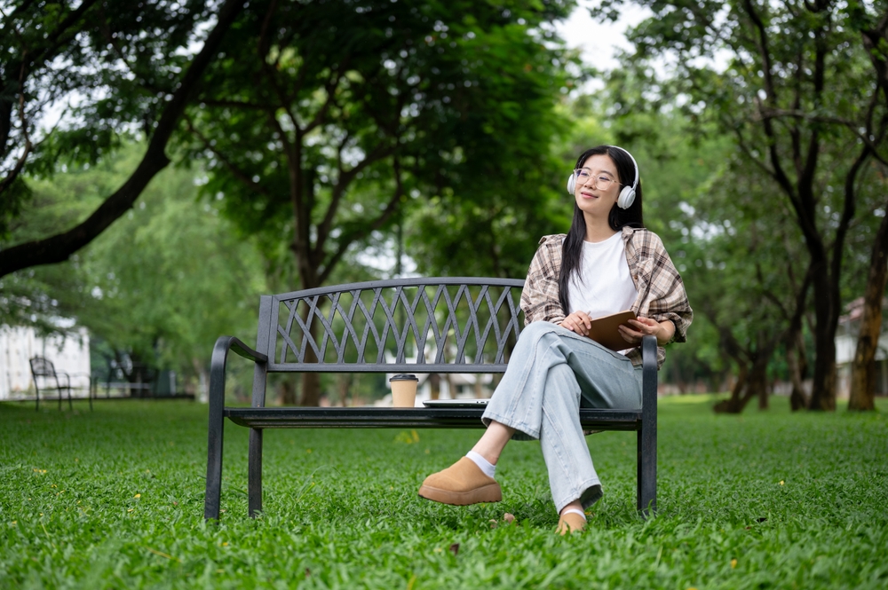 Comfortable public space with public space furniture, street furniture in Australia and urban furniture suppliers.